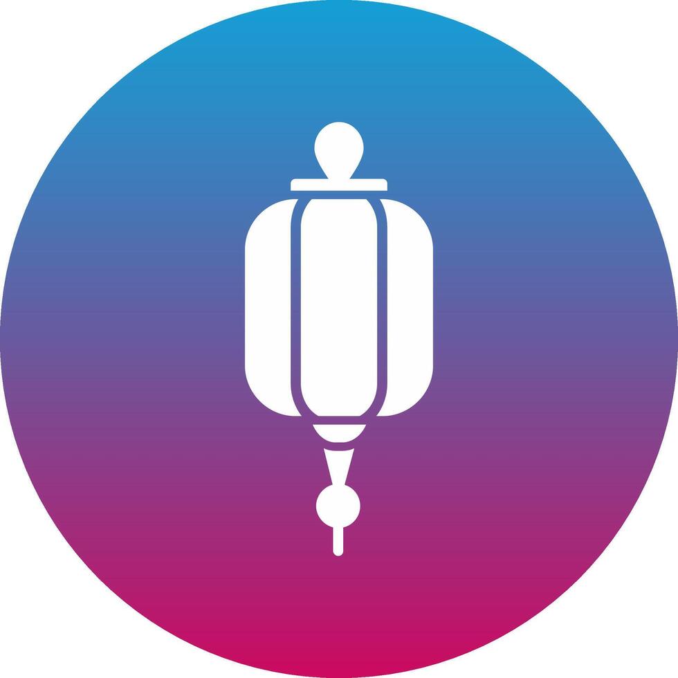 Paper Lantern Icon Design Symbol vector