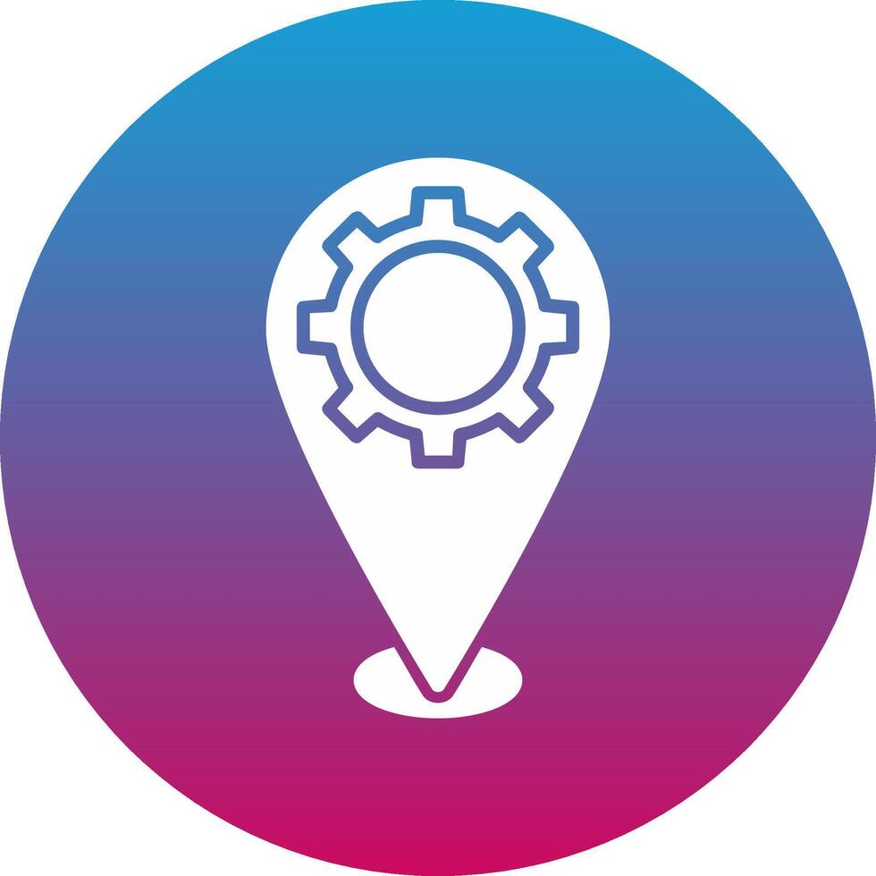 Location Icon Design Symbol vector