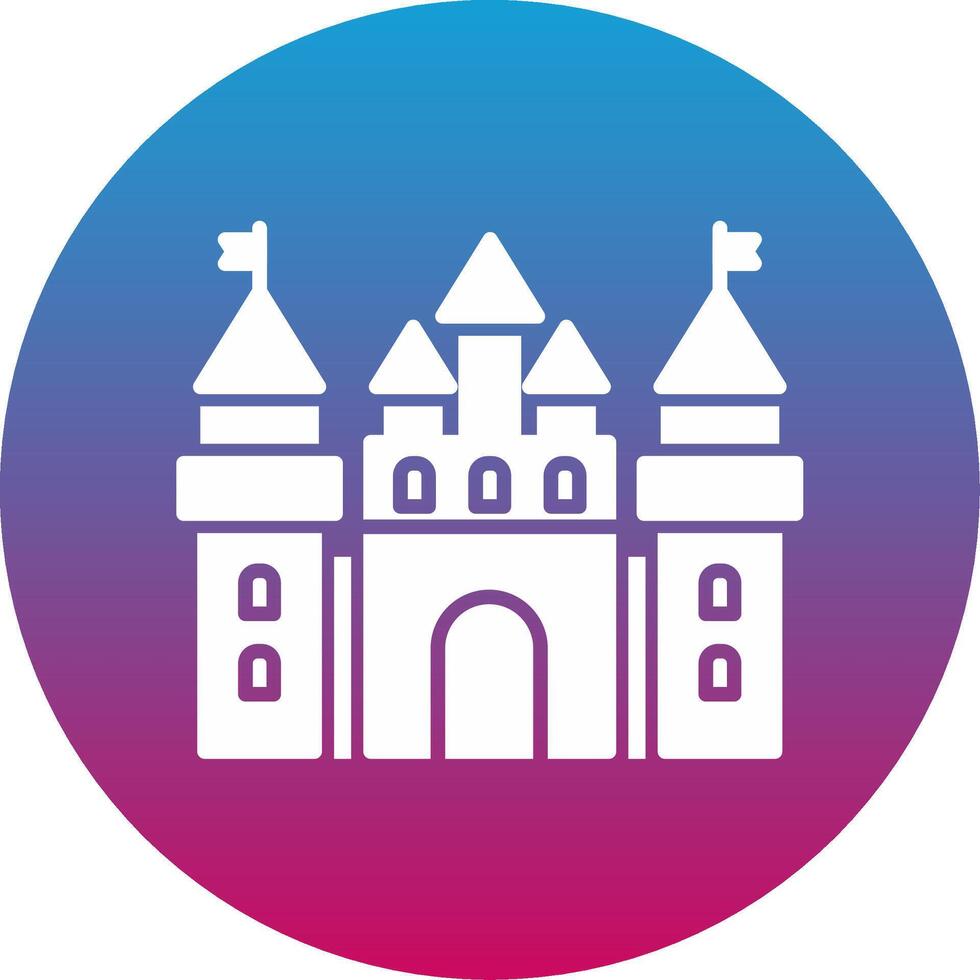 Castle Icon Design Symbol vector