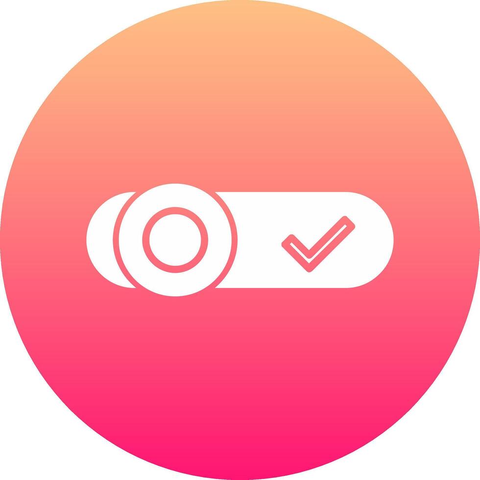 Toggle Icon Design Symbol vector