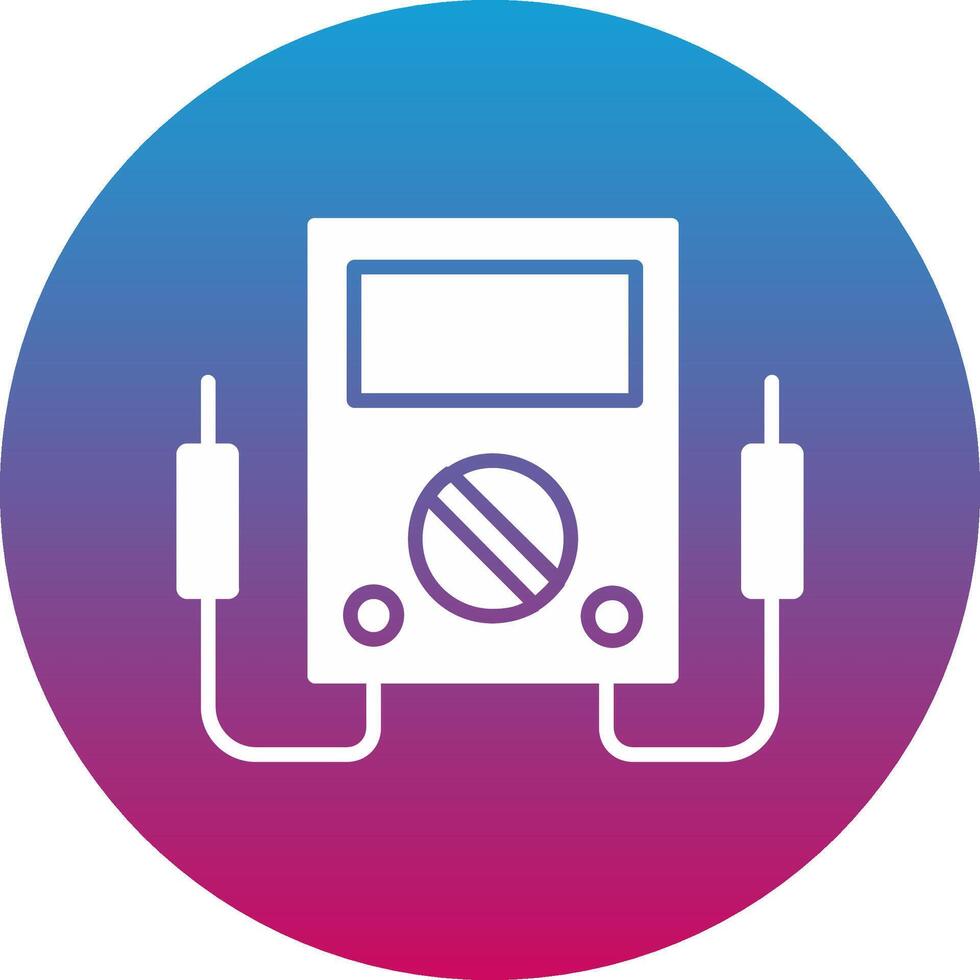 Voltmeter Icon Design Symbol vector