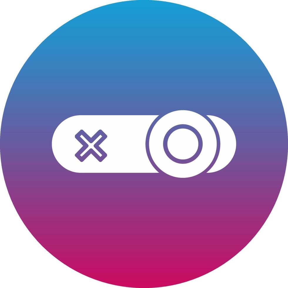 Toggle Icon Design Symbol vector