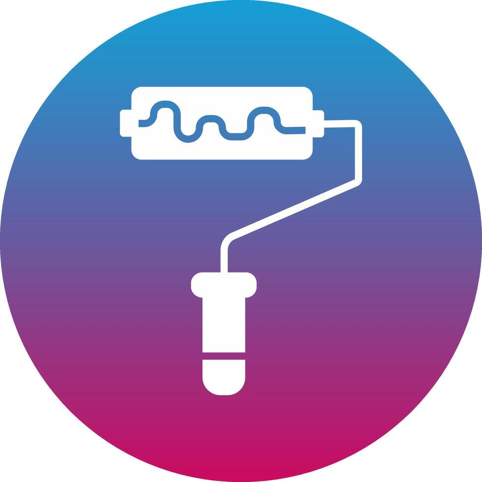 Roller Icon Design Symbol vector