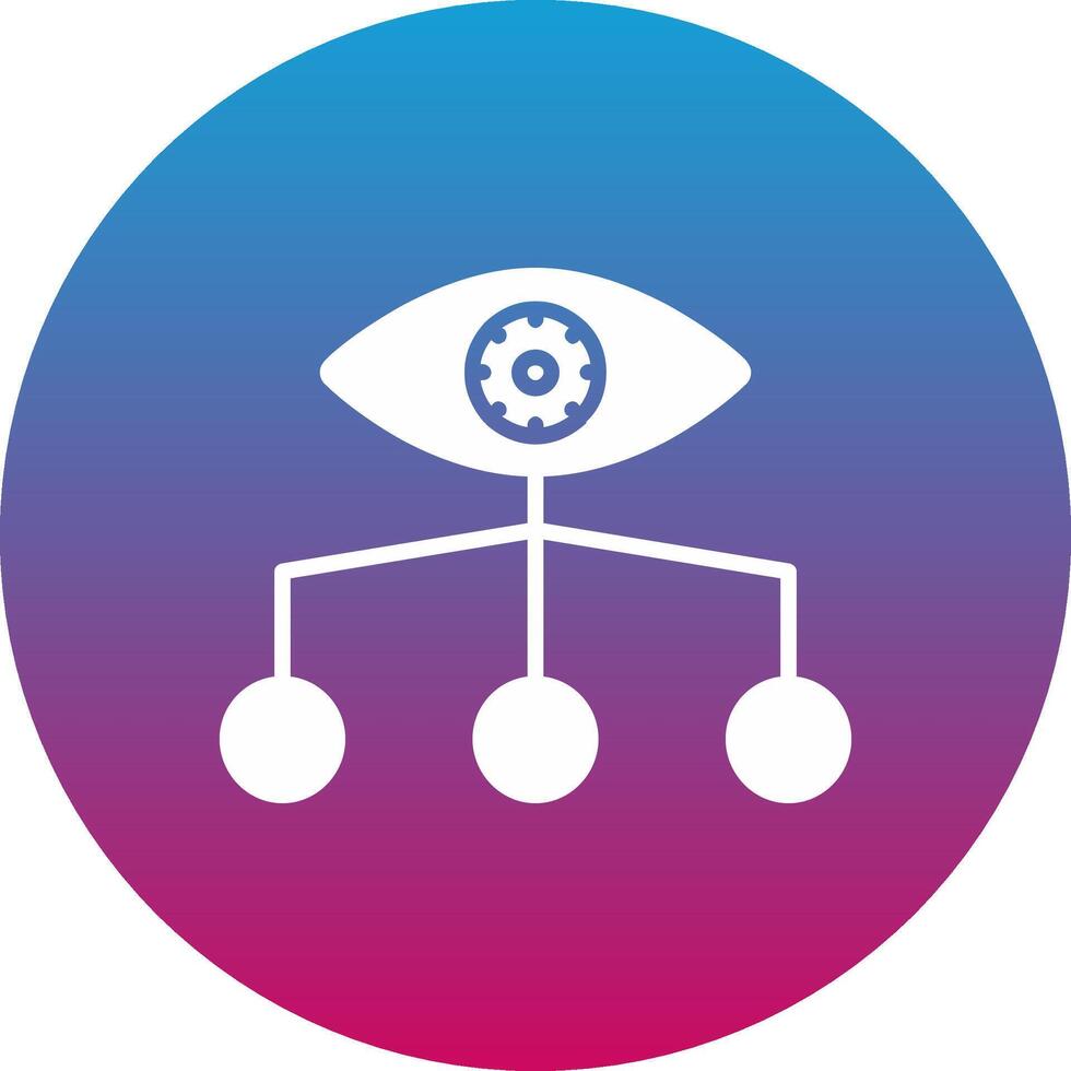 Supervision Icon Design Symbol vector