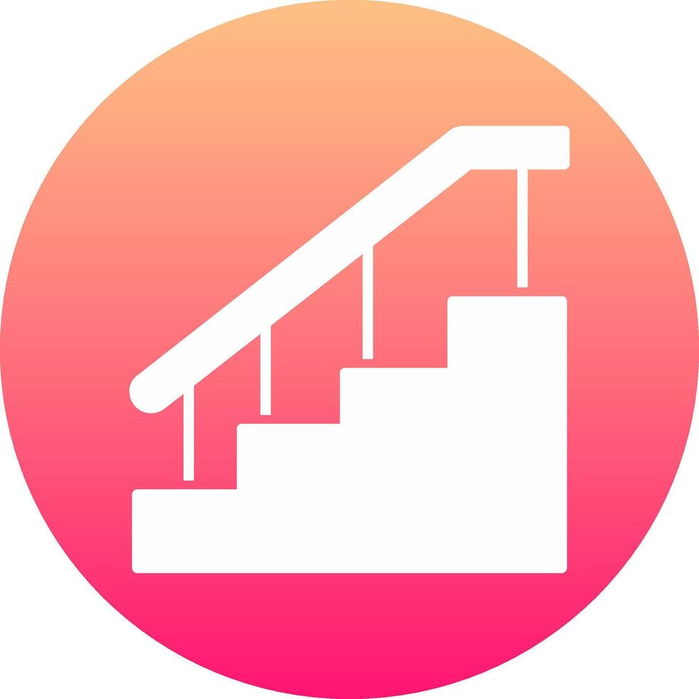 Stairs Icon Design Symbol vector