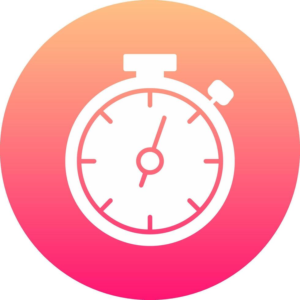 Stop Watch Icon Design Symbol vector