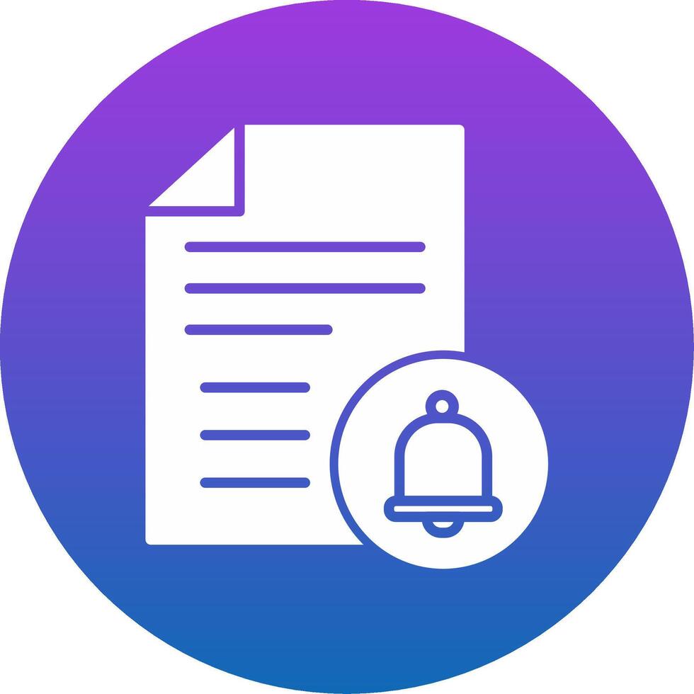 Reminder Icon Design Symbol vector