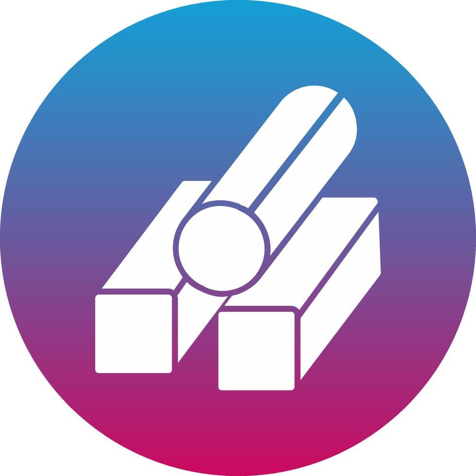 Steel Icon Design Symbol vector