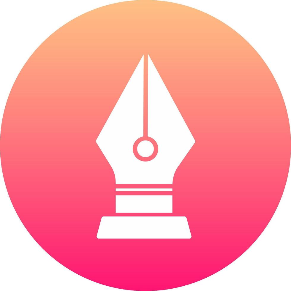 Pen Tool Icon Design Symbol vector