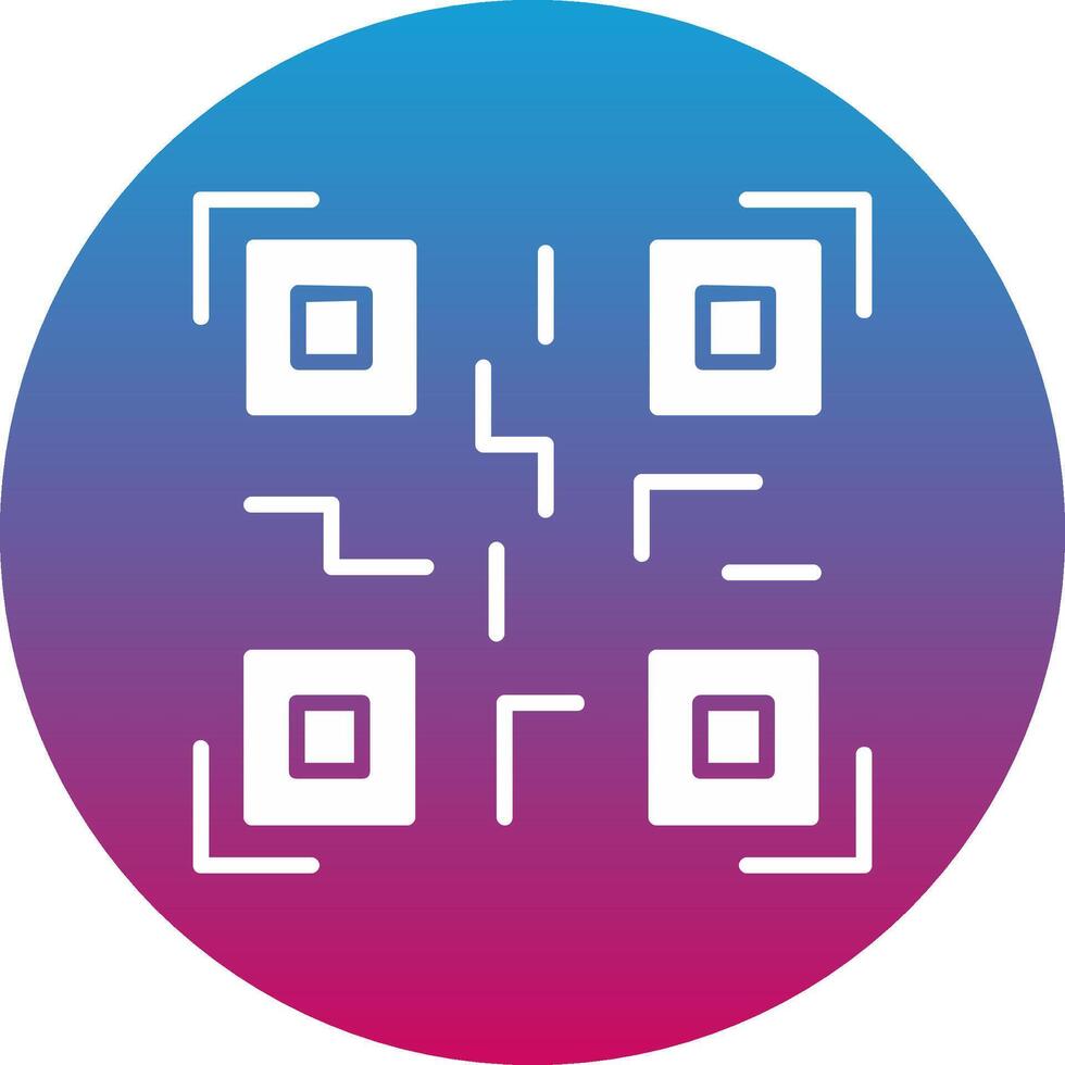 Qr Code Icon Design Symbol vector