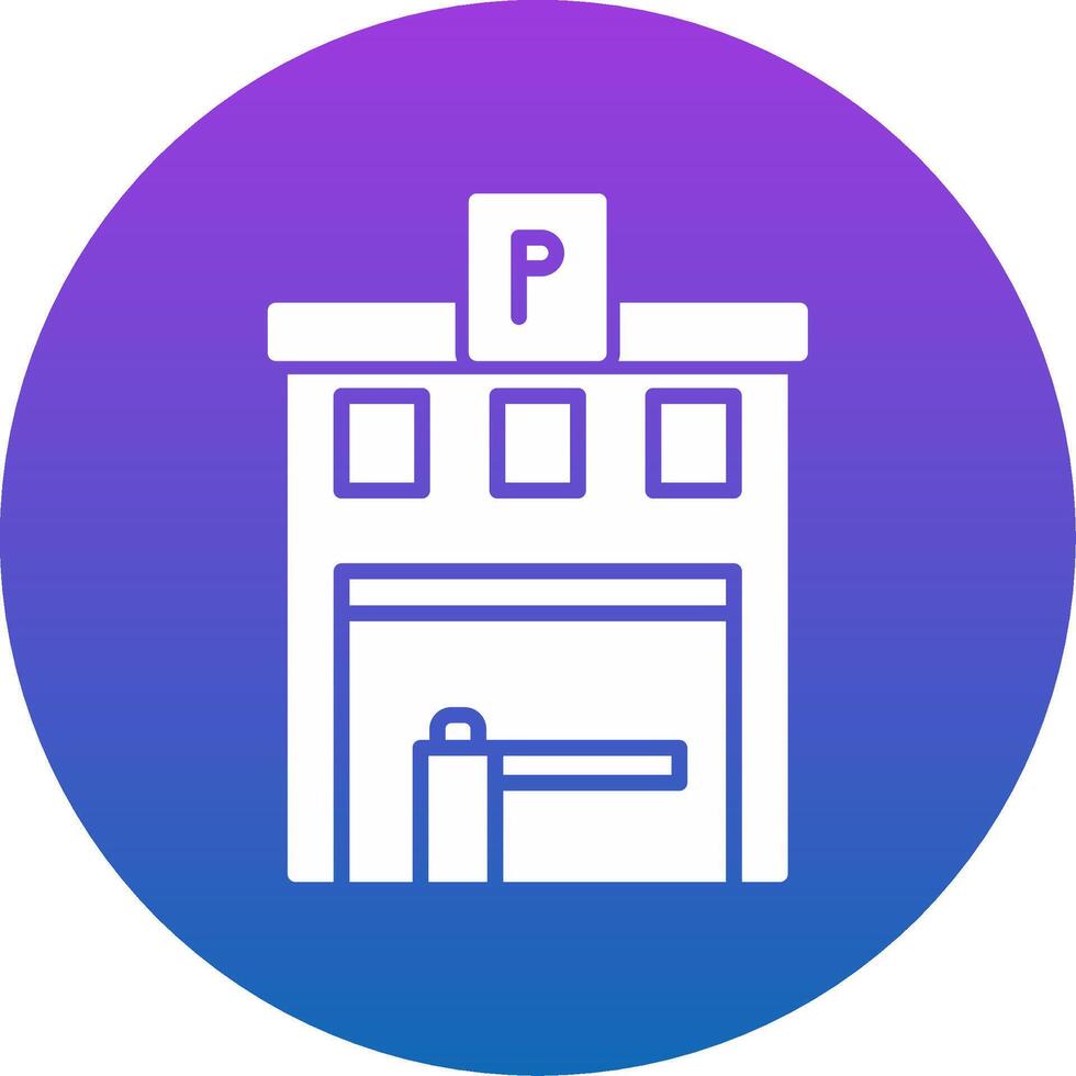 Parking Icon Design Symbol vector