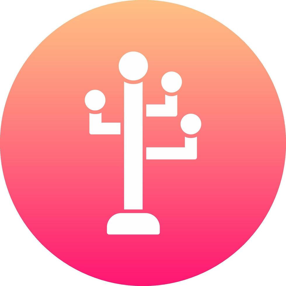 Coat Rack Icon Design Symbol vector