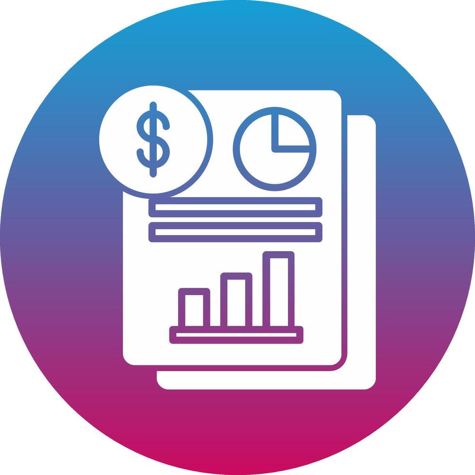 Income Statement Icon Design Symbol vector