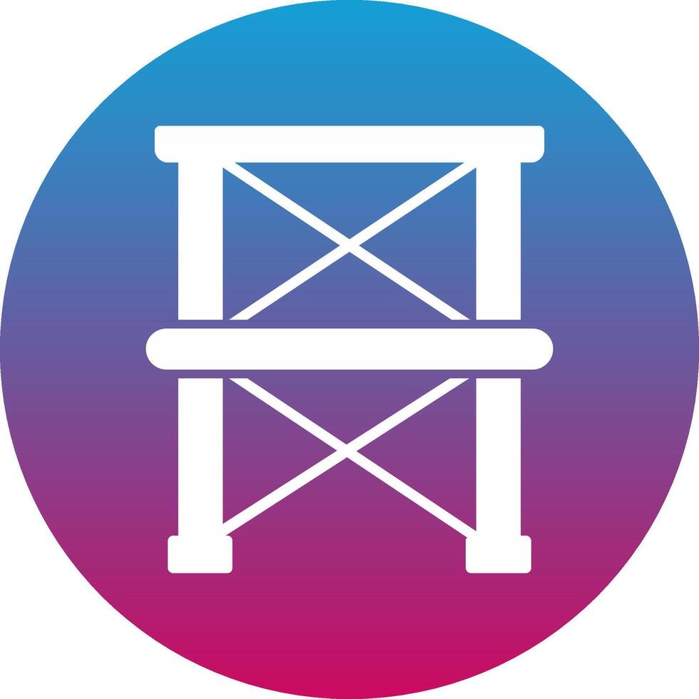 Scaffolding Icon Design Symbol vector