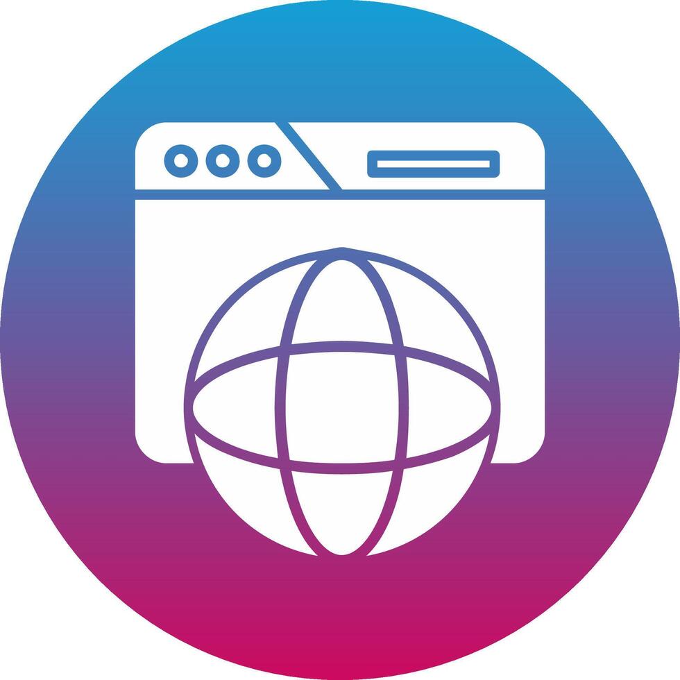 Online Presence Icon Design Symbol vector