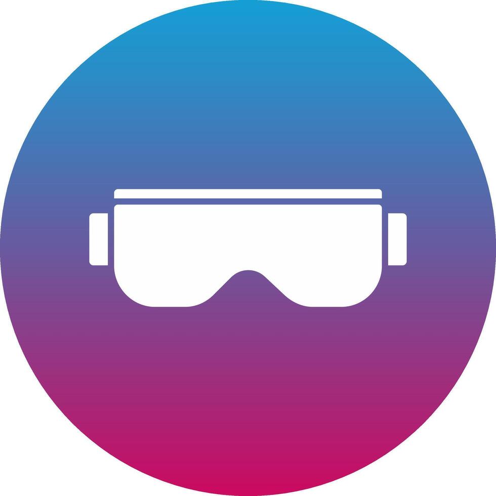 Safety Goggles Icon Design Symbol vector