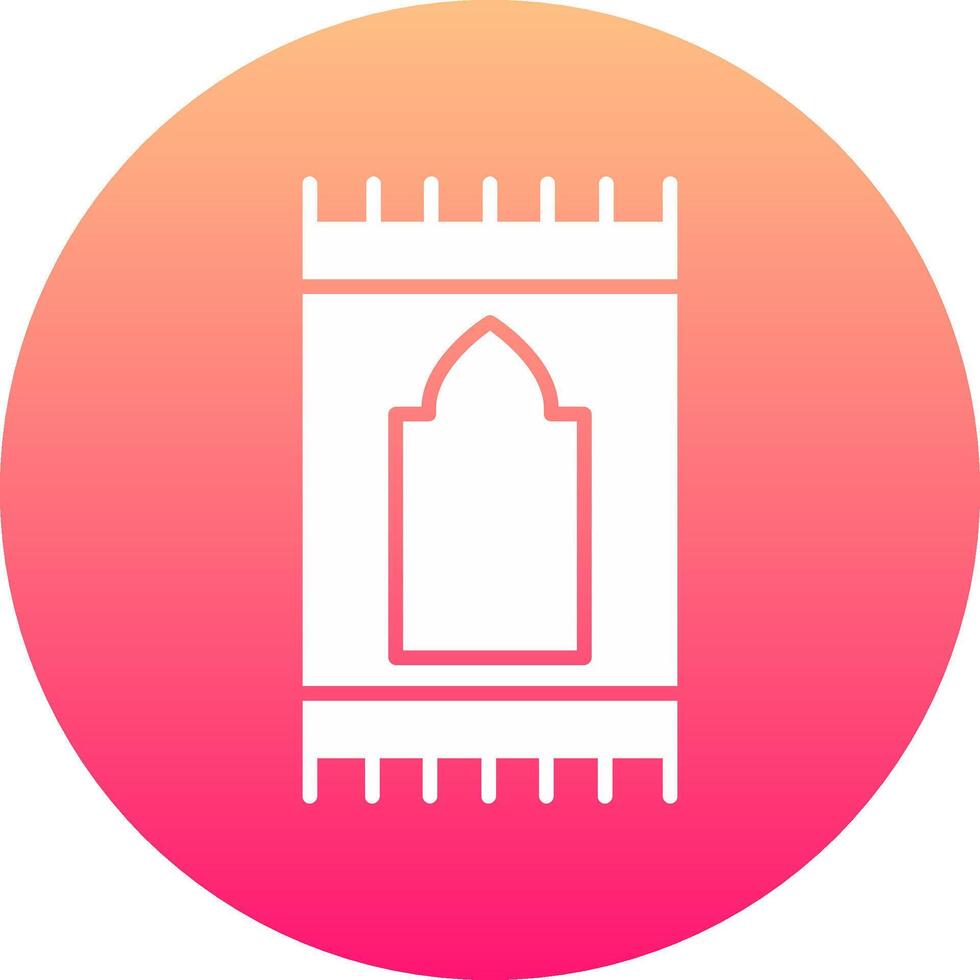 Sajadah Icon Design Symbol vector