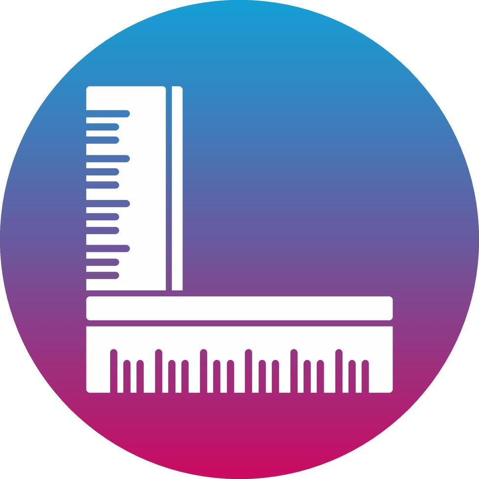 Ruler Icon Design Symbol vector