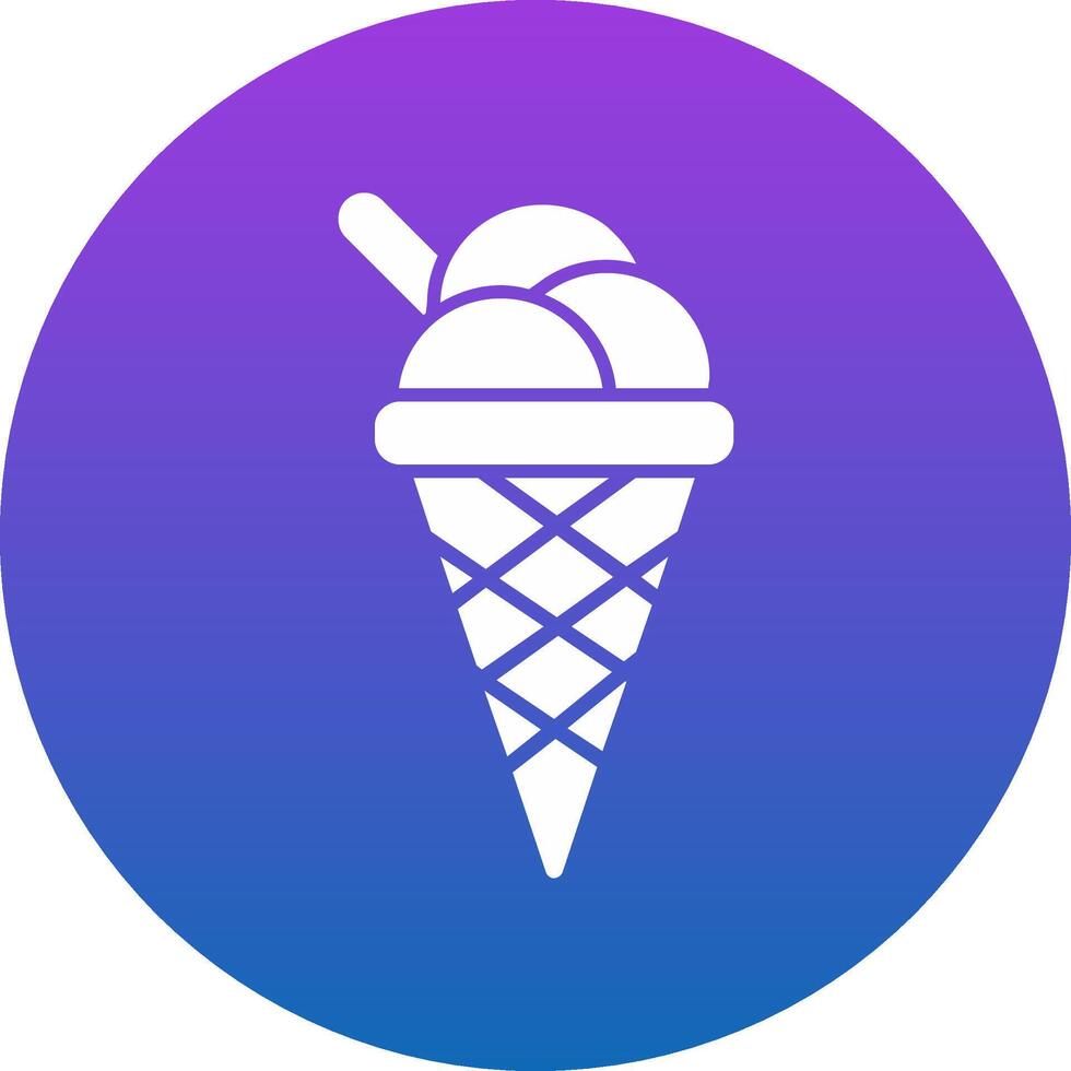 Ice Cream Icon Design Symbol vector