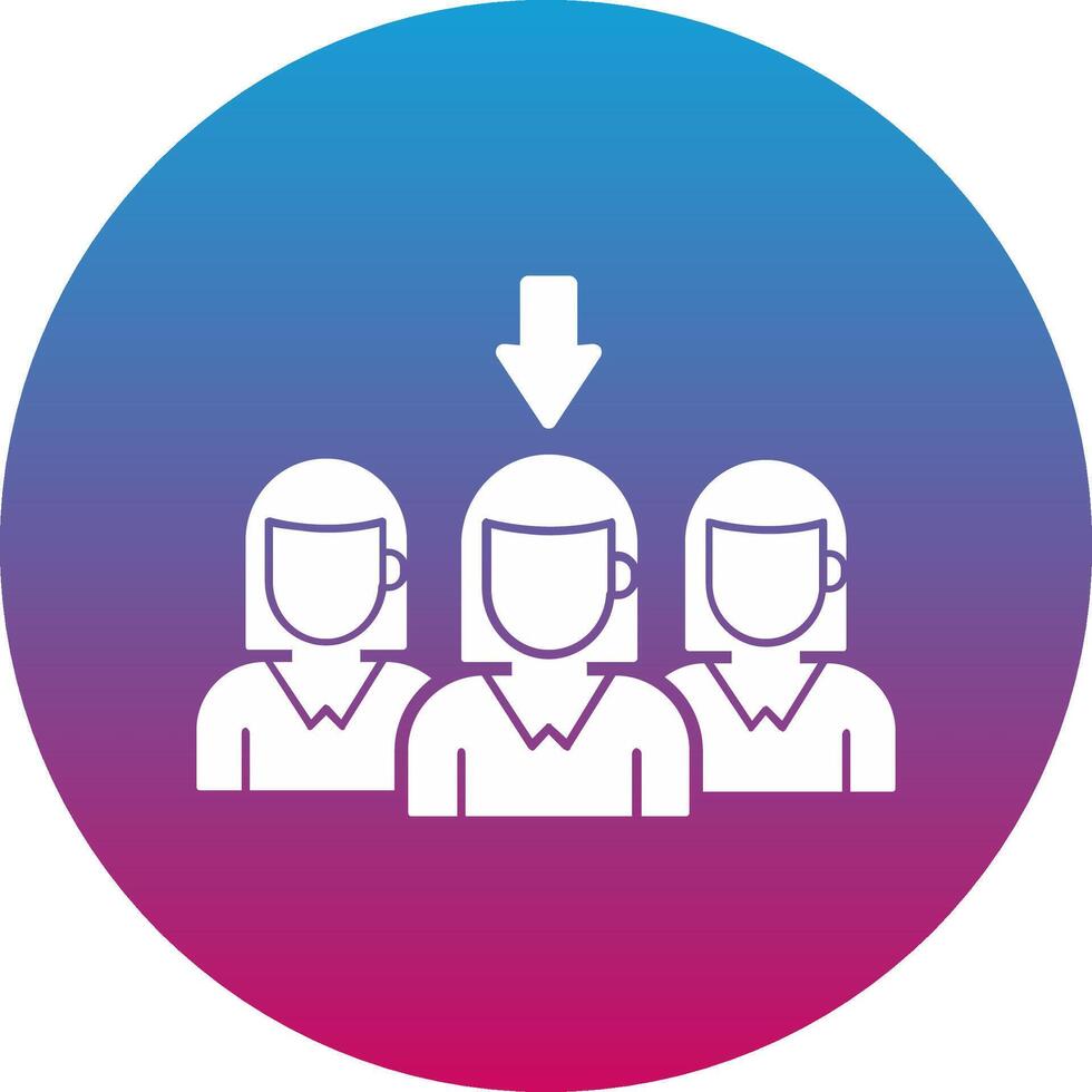 New Hire Icon Design Symbol vector