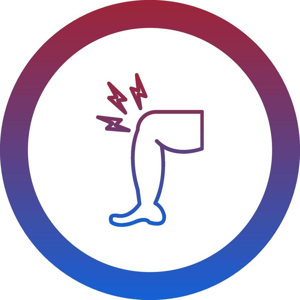 Pain Icon Design Symbol vector