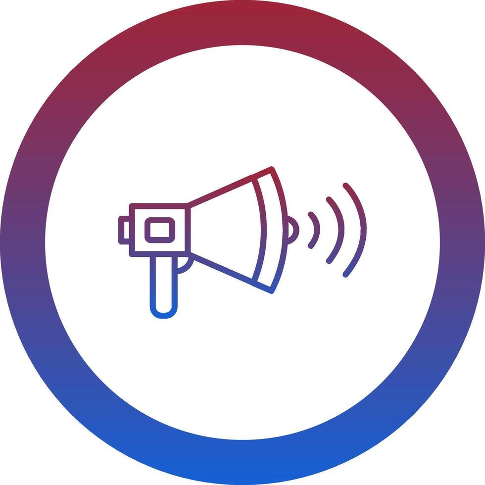 Megaphone Icon Design Symbol vector