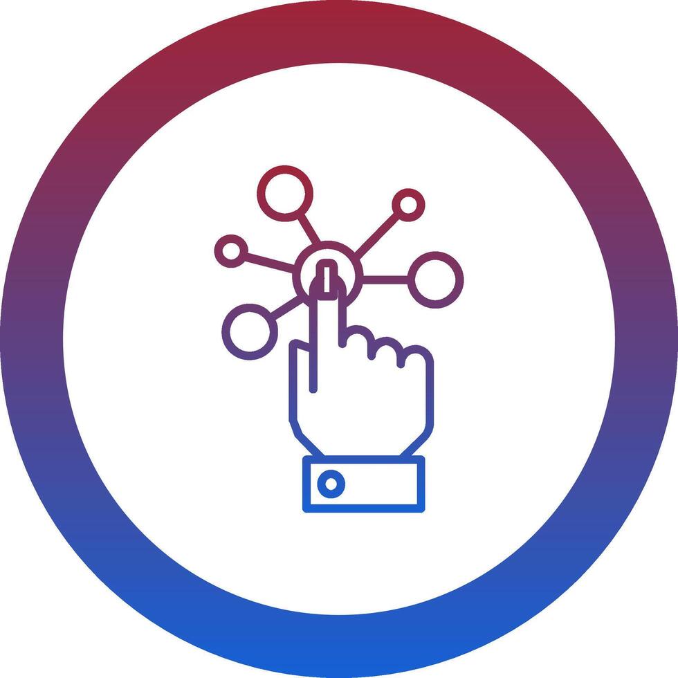 Interaction Icon Design Symbol vector