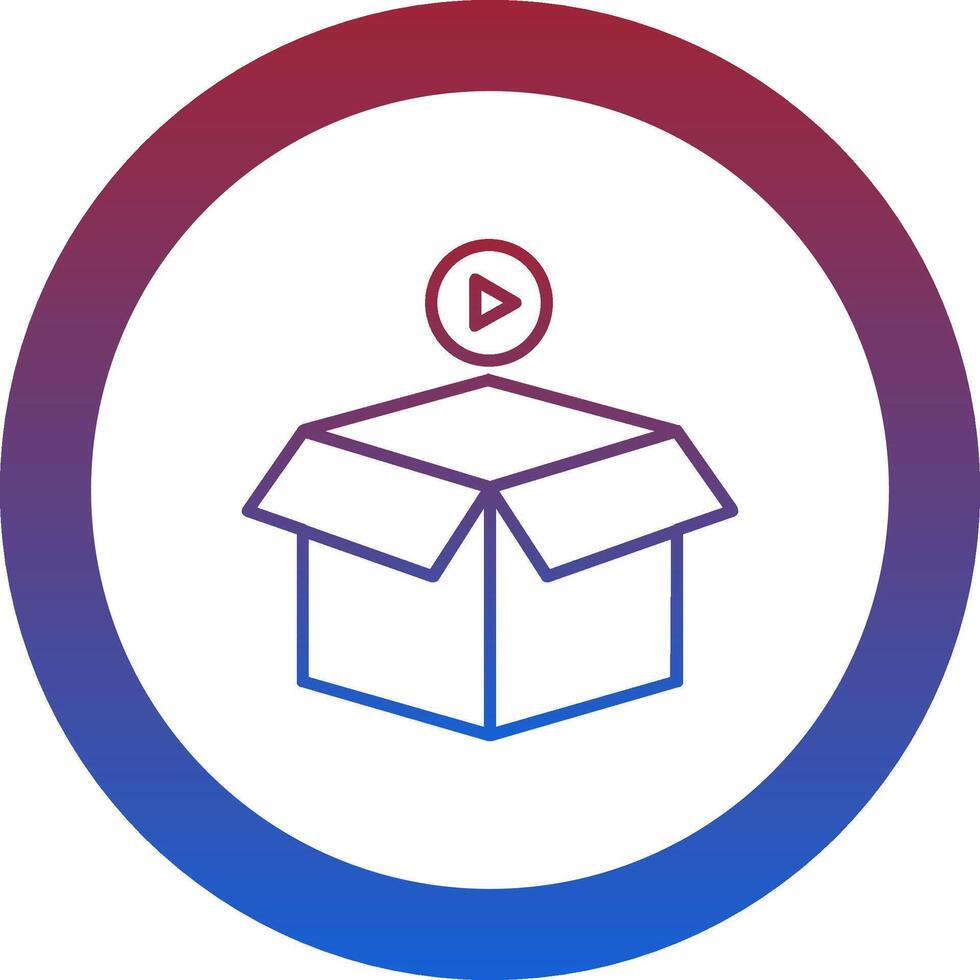 Package Icon Design Symbol vector