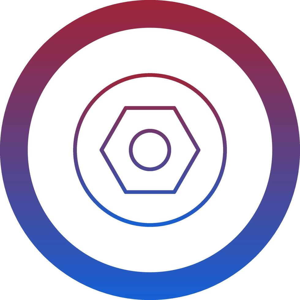 Nut Icon Design Symbol vector