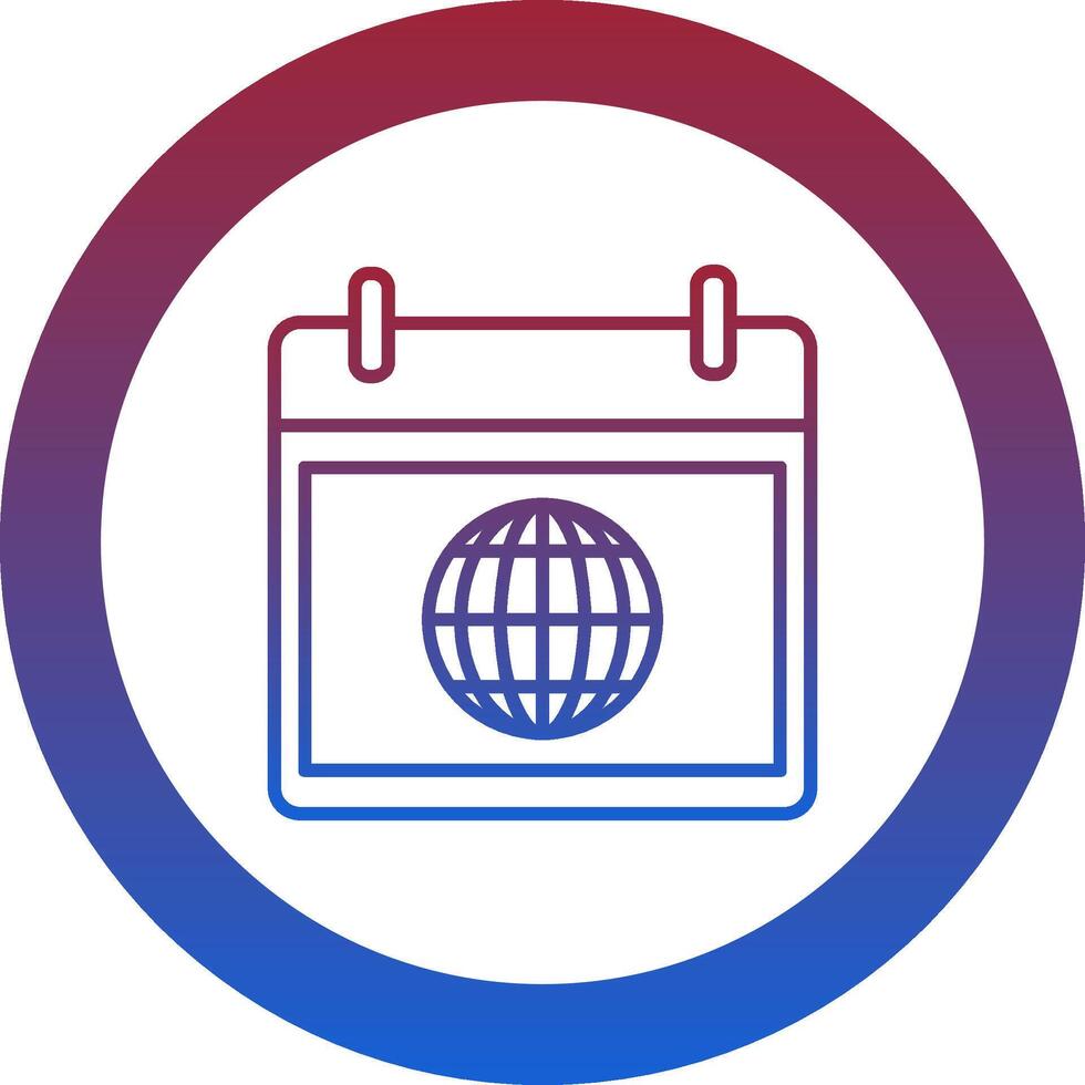Global Icon Design Symbol vector