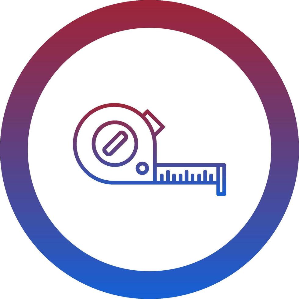 Measure Tape Icon Design Symbol vector
