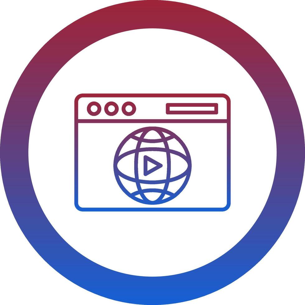 Website Icon Design Symbol vector