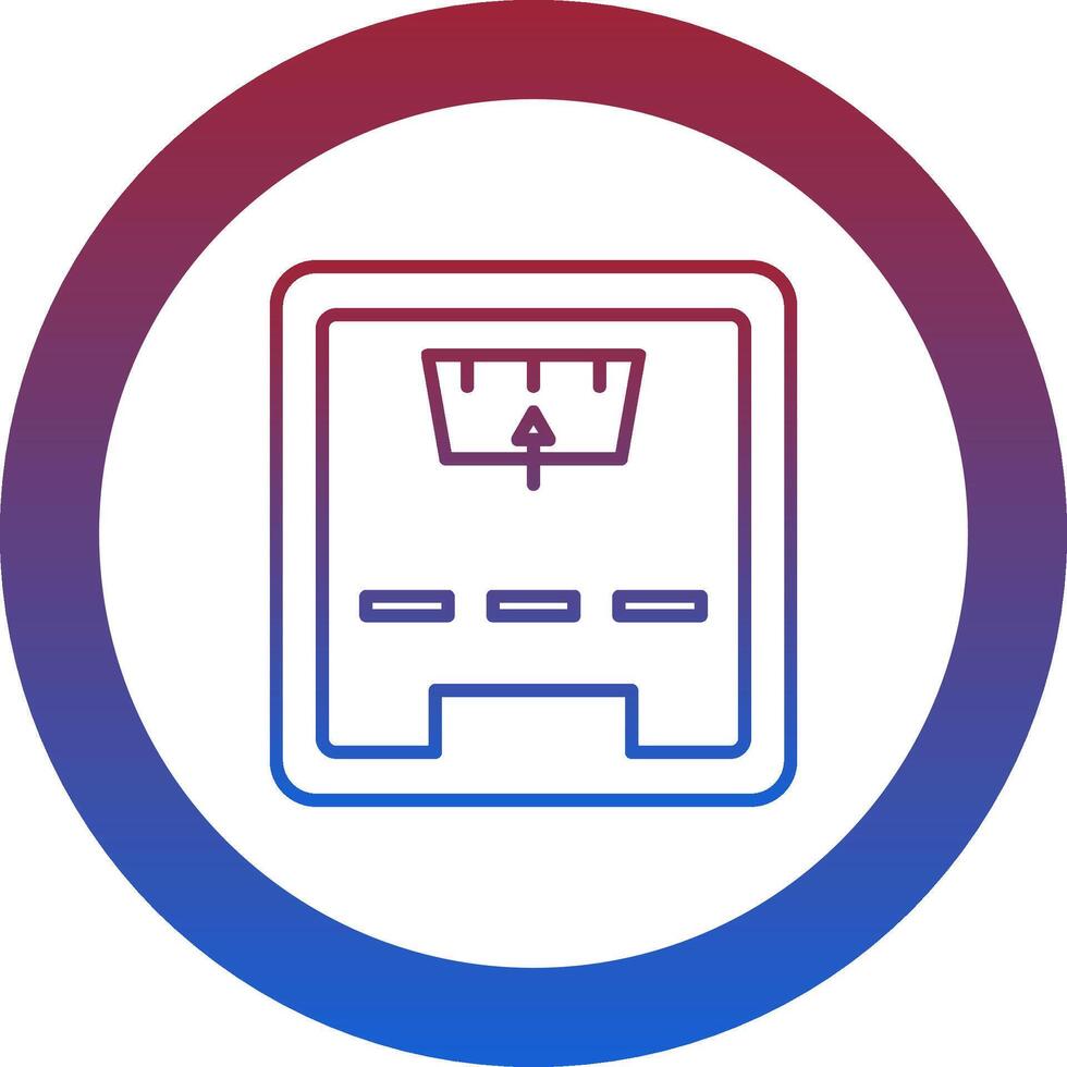 Weight Icon Design Symbol vector