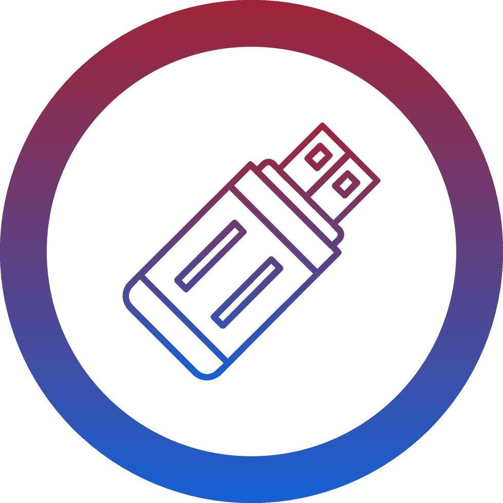 Usb Flash Drive Icon Design Symbol vector