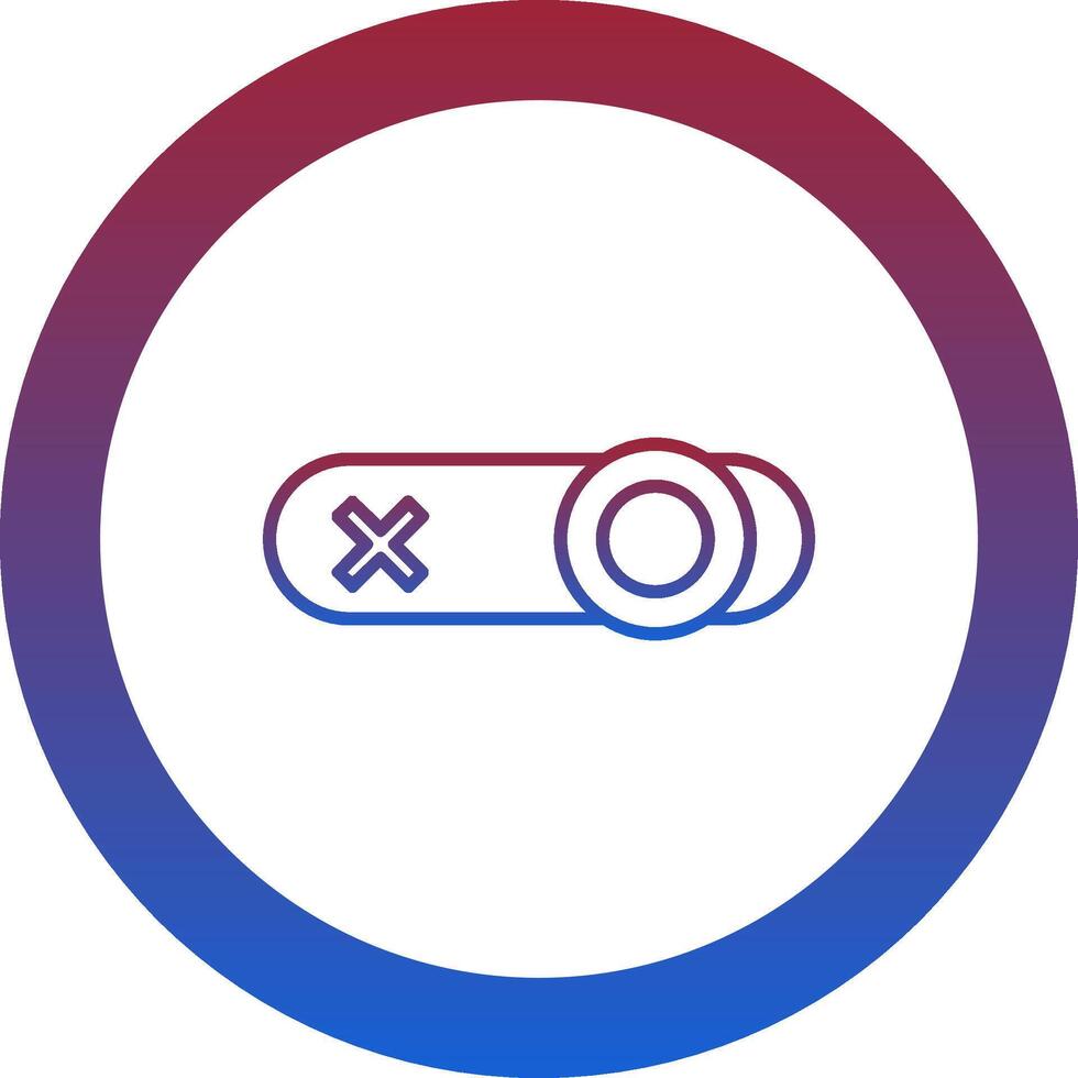 Toggle Icon Design Symbol vector