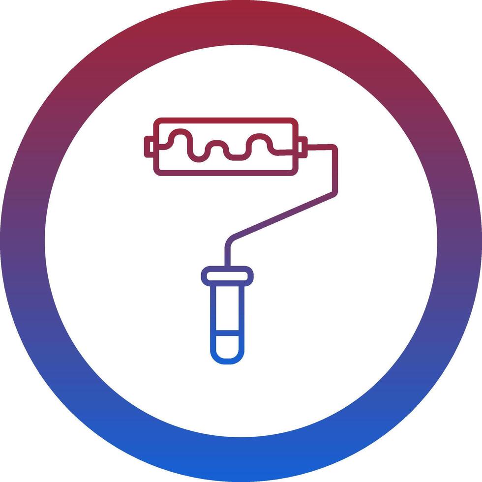 Roller Icon Design Symbol vector