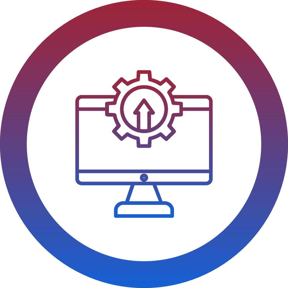 Upgrade Icon Design Symbol vector