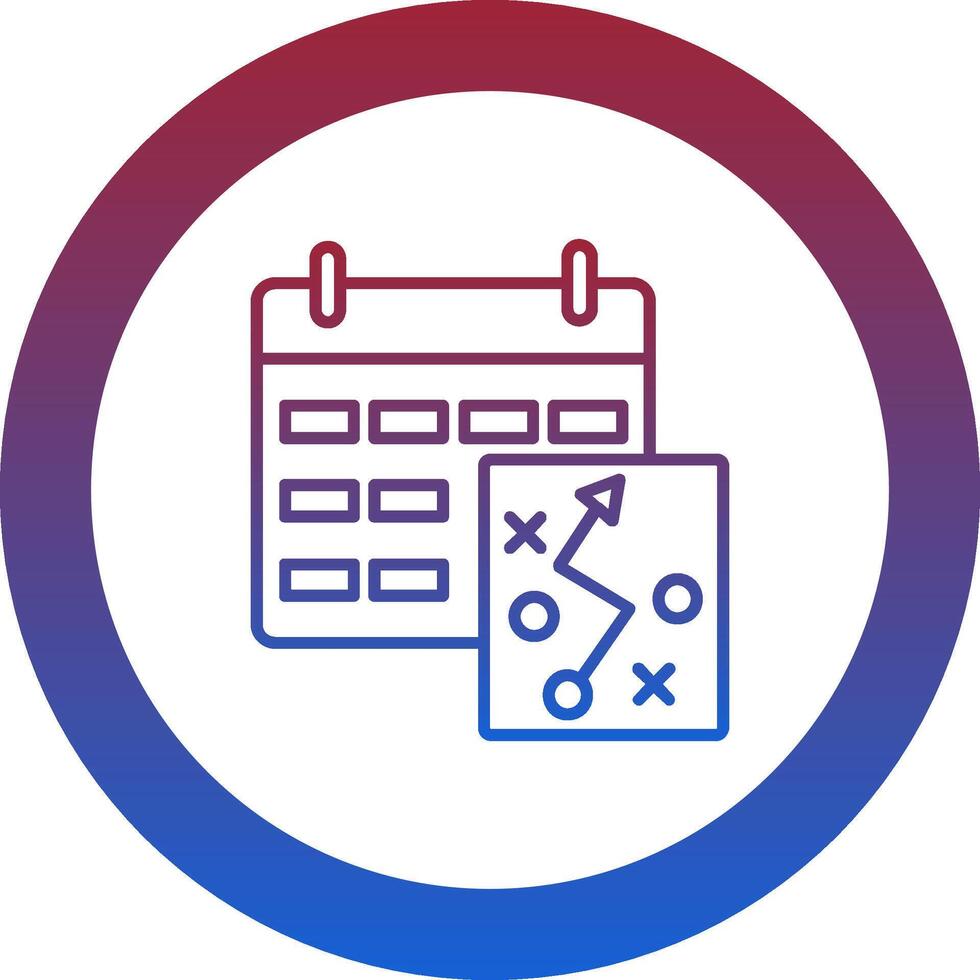 Strategy Icon Design Symbol vector