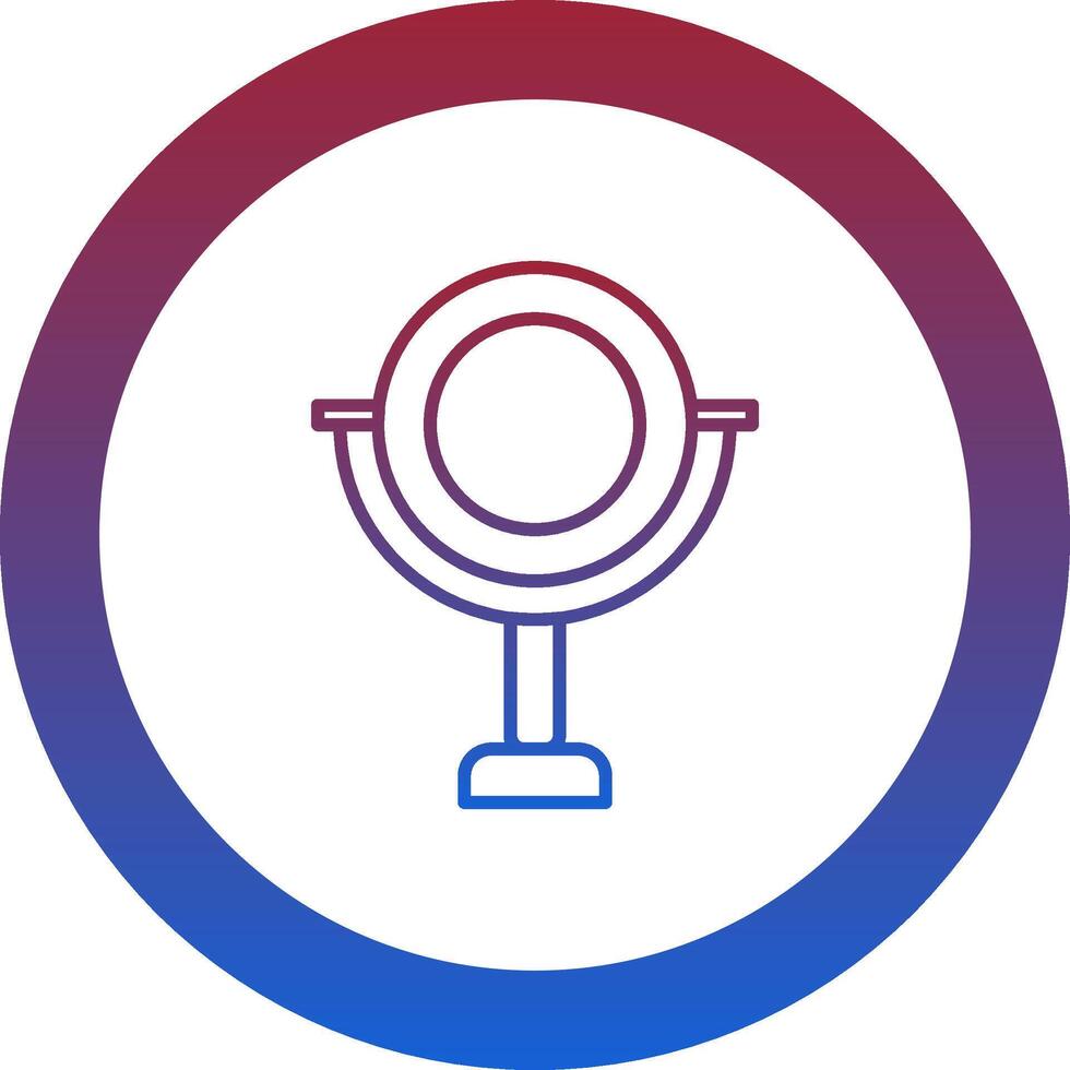 Mirror Icon Design Symbol vector