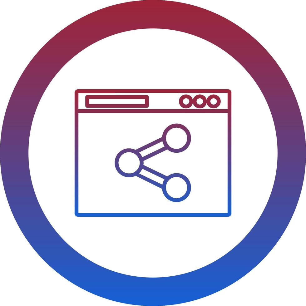 Share Icon Design Symbol vector
