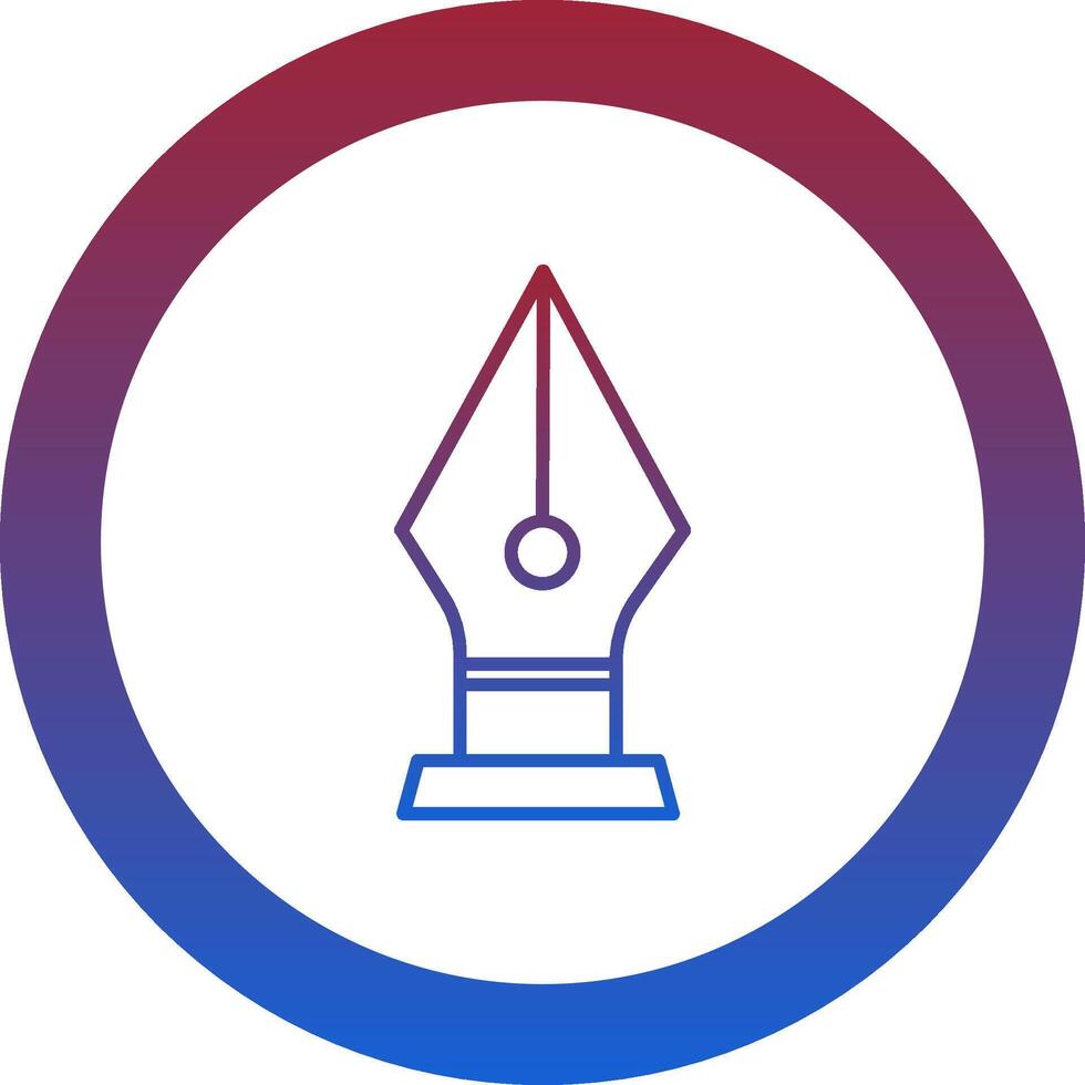 Pen Tool Icon Design Symbol vector