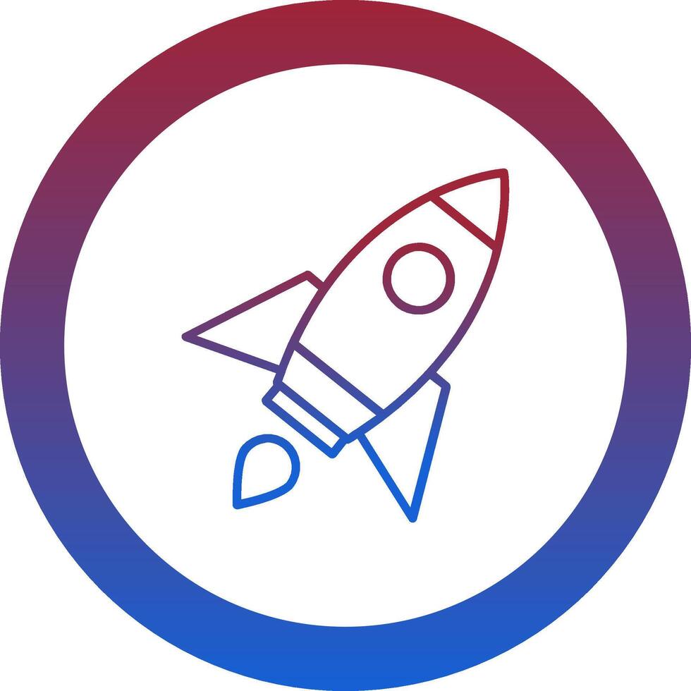 Rocket Icon Design Symbol vector