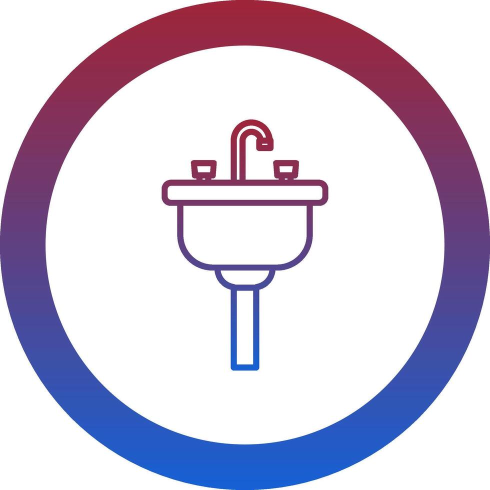 Sink Icon Design Symbol vector