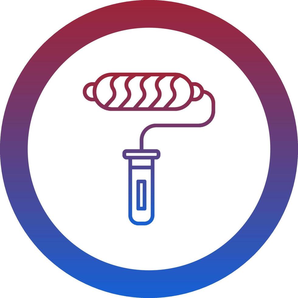 Paint Roller Icon Design Symbol vector
