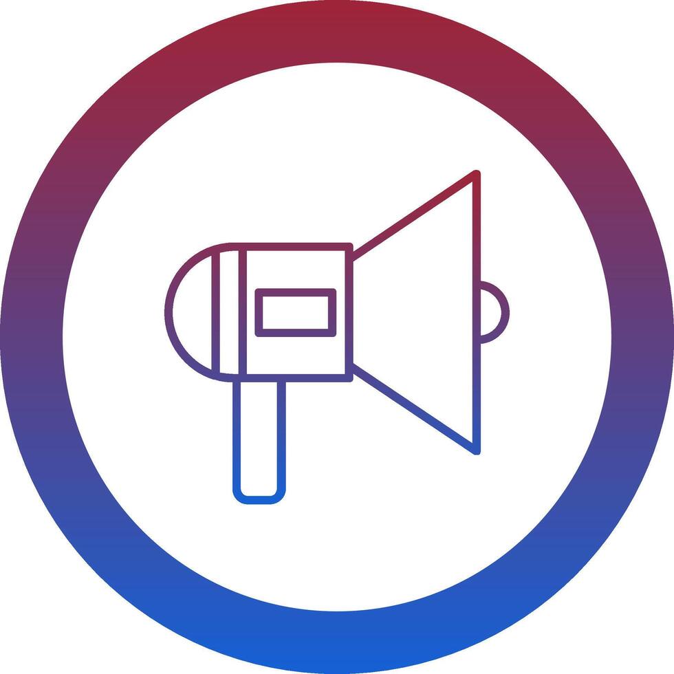 Loud Speaker Icon Design Symbol vector