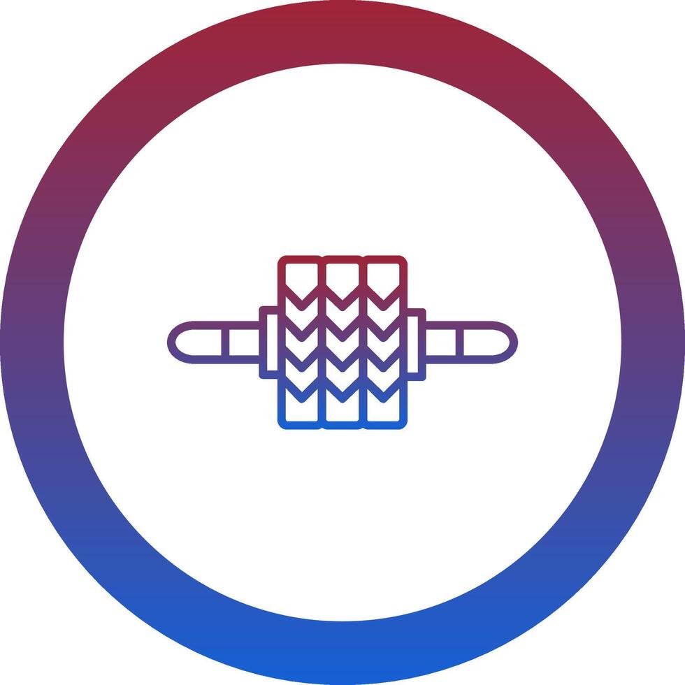 Gym Icon Design Symbol vector