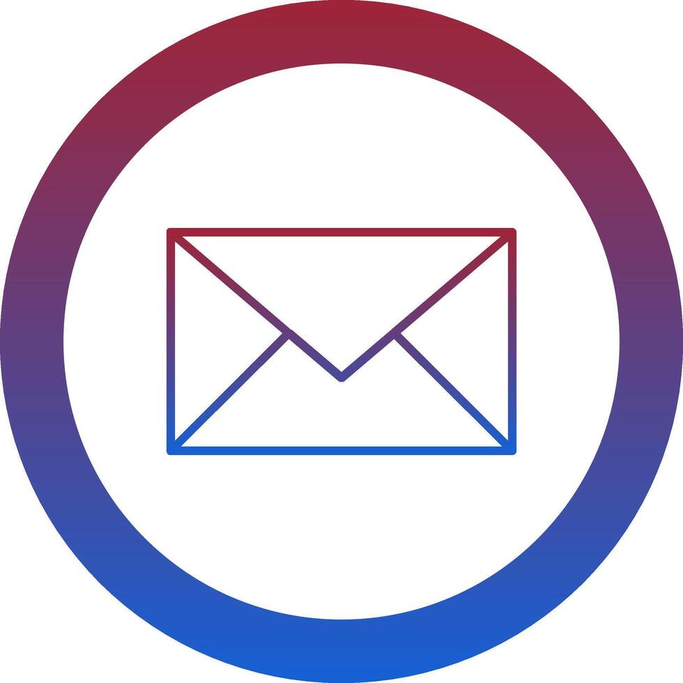 Mail Icon Design Symbol vector