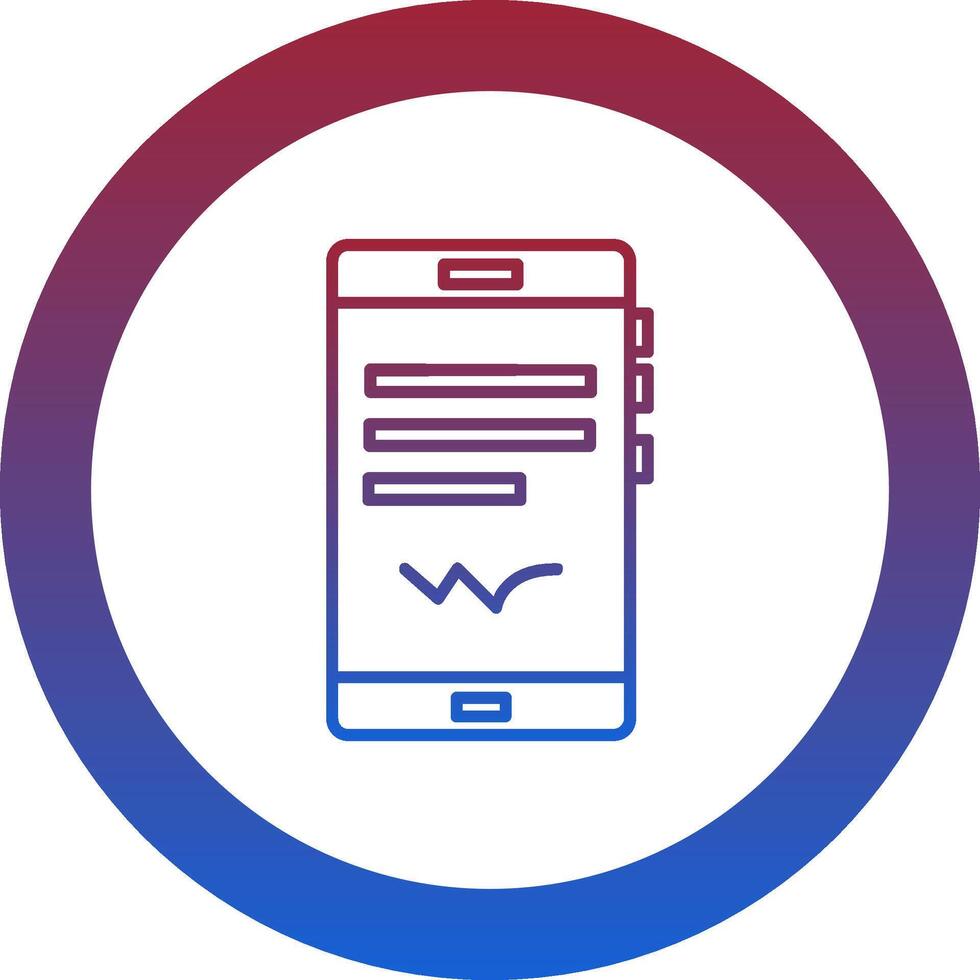 E Signature Icon Design Symbol vector