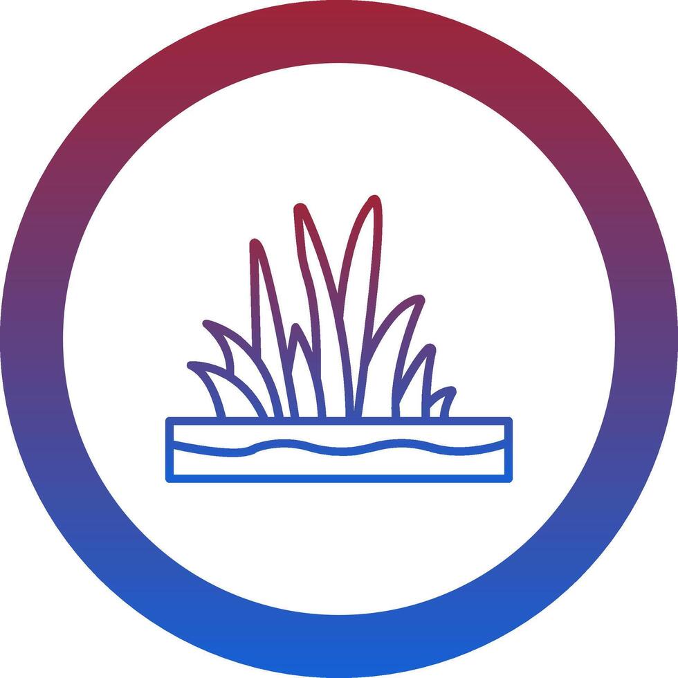 Grass Icon Design Symbol vector