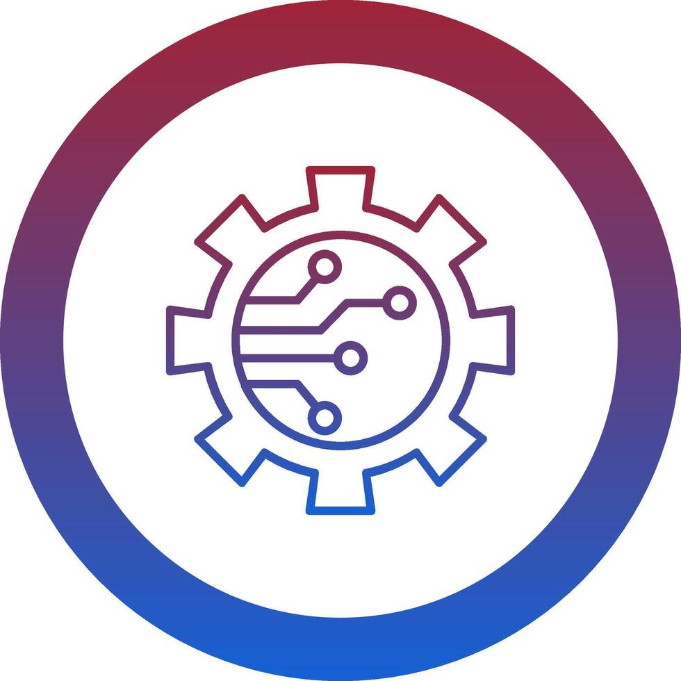 Digitalisation Icon Design Symbol vector